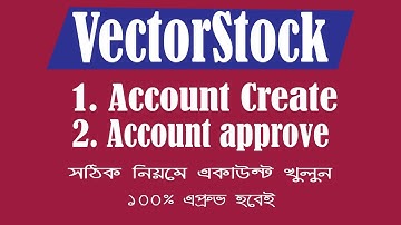 How to VectorStock File Upload bangla Design Approve Tips p 2 by golammostafa63!