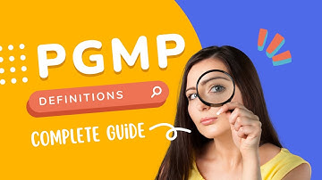 PgMP Exam - All the Definitions and Terminologies You Need To Know