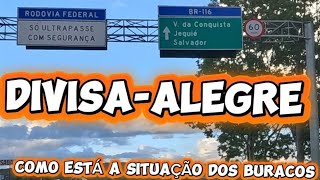 VIAGEM DE CARRO PARA O NORDESTE DIVISA ALEGRE COMO ESTÁ A SITUAÇÃO DOS BURACOS!!
