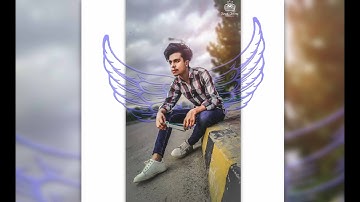 [ photoshop tutorial ] wings photo editing on adobe photoshop cs6  (Mr.shazil)
