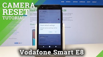 How to Restore Factory Camera Settings on Vodafone Smart E8 - Camera Reset