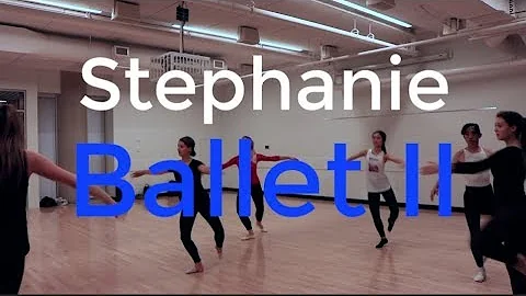 UBC Dance Horizons Classes: Ballet 2 | Stephanie Arsenault | Fall 2017