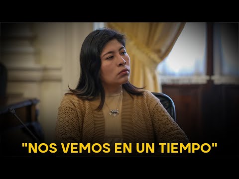 Betssy Chávez tras orden de captura transmite en vivo y se despide: “Nos  vemos en un tiempo”