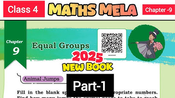 Equal Groups Class 4  Maths Chapter 9 / NCERT Maths/ Complete Solutions/Part - 1/ MATHS MELA
