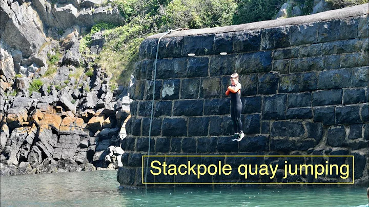 stackpole quay jumping
