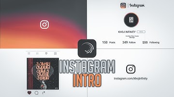 Instagram Intro Template on Android || Alight Motion Tutorial #instagramintro #alightmotion #intro
