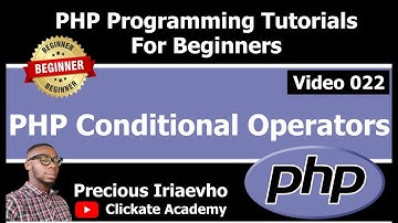 022 - PHP Conditional (Ternary) Operators | PHP Tutorial for Beginners Full Course