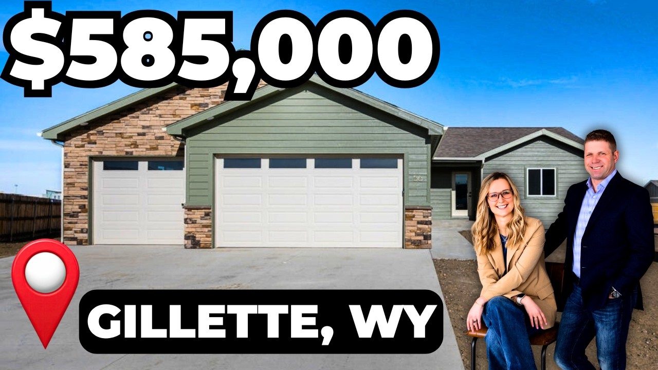3 Bedrooms… 3,342 Sq Ft?! Let’s Tour This Beauty | 56 Kettleson Xing in Gillette, WY