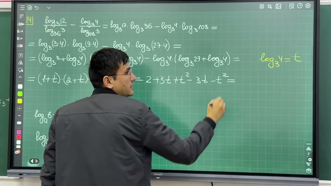 Logarifmik shakl almashtirish.