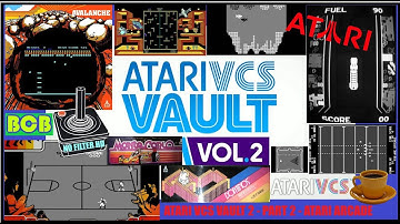 No Filter HD 20: "Atari VCS Vault 2" (Part 2) (On the Atari VCS) Gameplay & Commentary!