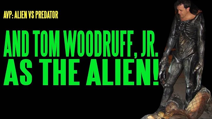 AVP Tom Woodruff As The Alien BTS ADI