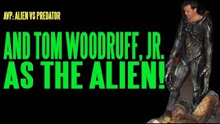 AVP Tom Woodruff As The Alien BTS ADI