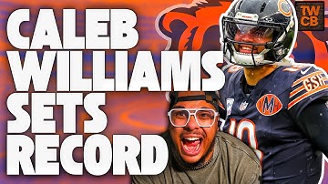Caleb Williams sets NFL record as Chicago Bears dominate the Cleveland Browns ￼
