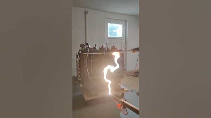 Distribution Transformer Arc Discharge High Voltage Transformer #shorts #highvoltage #shortcircuit