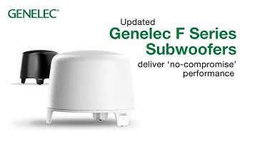 Updated Genelec F Series Subwoofers Deliver ‘No-Compromise’ Performance