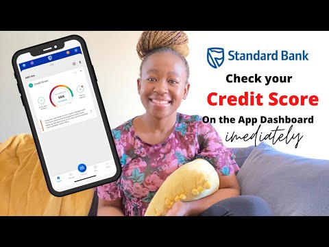 Standard Bank || New App|| How to access Credit Score from Your App’s Dashboard || South Africa