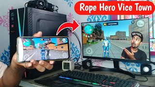 Rope Hero Vice Town Game Install In PC and Laptop screenshot 4