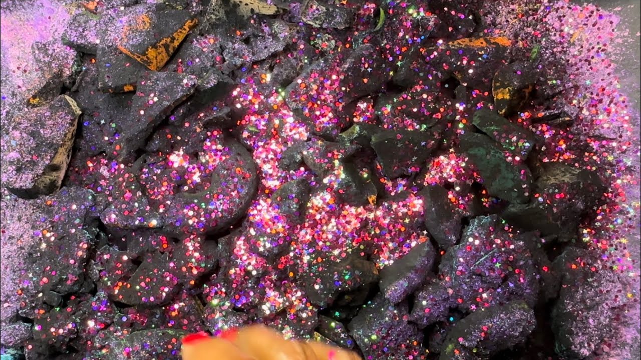 Broken Pieces of Gym Chalk and Reforms~Charcoal Top w/ Extended Sifting & Powder Play 🥰 | Sleep 😴