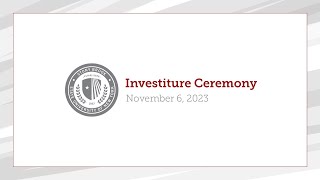 Stony Brook University Investiture Ceremony