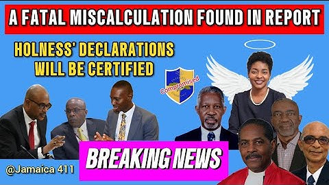 INTEGRITY COMMISSION: The Shocking Truth | Andrew Holness