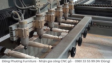 Nhận Gia Công Tiện CNC Trụ Cầu Thang Giá Rẻ Tại TPHCM