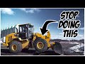 Front end loader training  top mistakes  heavy equipment operator training