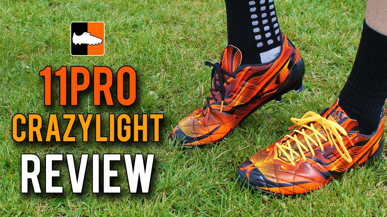 adidas 11Pro Crazylight Football Boot Review - YouTube
