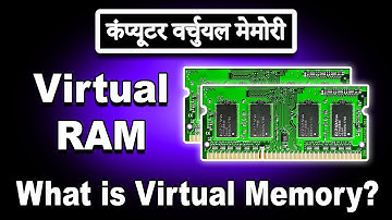 What is Virtual Memory? (Computer Virtual RAM) (Hindi) | Kshitij Kumar