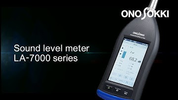 ONO SOKKI High Function Sound Level Meter LA-7000 series