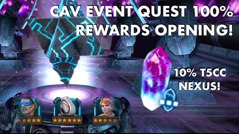 August Cavalier Event Quest 100% Rewards Opening! | Marvel Contest of Champions