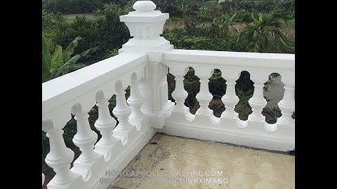 CÁC MẪU LỤC BÌNH XIMANG, TRỤ LAN CAN XIMANG CAO CẤP GIÁ RẺ /HỒNG APPOLLO-gachre.com- 0908579669