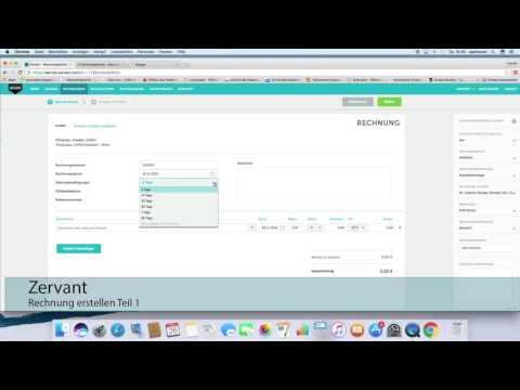 Steuertipps: Rechnung erstellen mit Zervant Teil 1