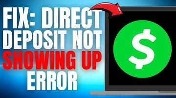 Solution to Cash App Direct Deposit NOT SHOWING UP! (UPDATED EASY GUIDE) [2025]