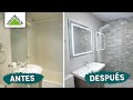 Reforma de baño 3 - Antes y después - LEROY MERLIN