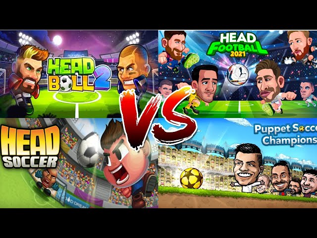 Head Ball 2 VS Head Football LALİGA 2021 VS Head Soccer VS Puppet Soccer  Champions 