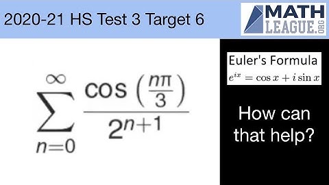 Infinite Trig Sum Using Complex Numbers