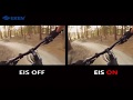 EKEN H6s: EIS ON& EIS OFF Comparison Video