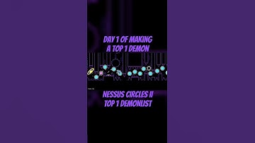 Day 1 of Making a Top 1 Demon #geometrydash #gdupdate #gd #games #gddemon #gaming