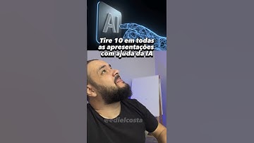 Faça apresentações usando Inteligência artificial e Você pode criar um e-book ou uma página na web