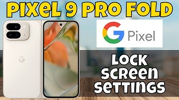 Remove screen lock Google Pixel 9 Pro Fold || How to remove Lock screen || Lock screen settings