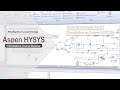 Aspen HYSYS Intermediate Course Preview