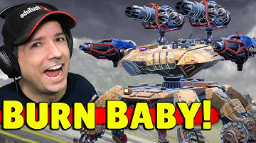 Do you even BURN BRO? War Robots Devourer Gameplay