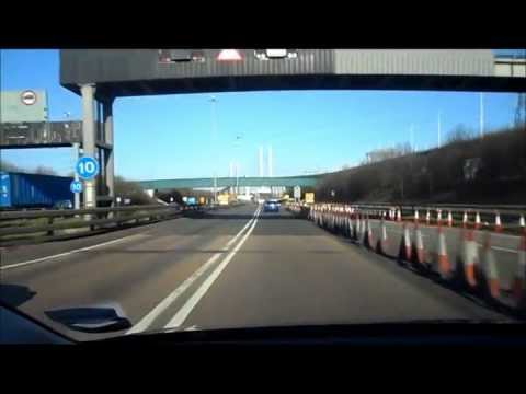 HOW TO USE THE M25 MOTORWAY TOLLS DARTFORD CROSSING LONDON