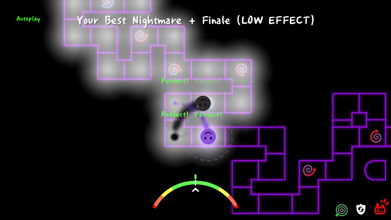 [ADOFAI Customs] Your Best Nightmare + Finale (Low Effect)