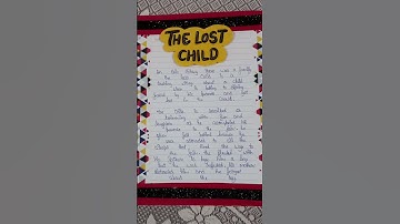 Class 9 English Moments chapter 1. The lost child ( summary) #project #englishtoday #english