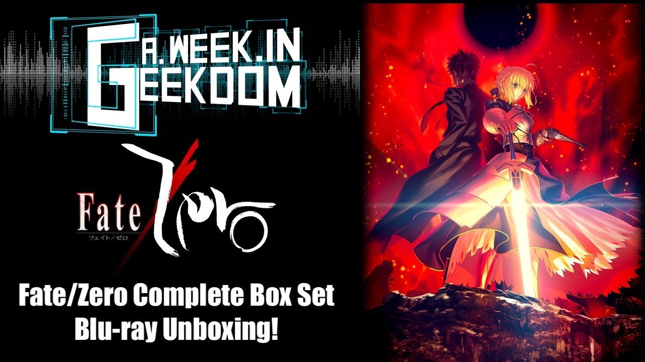 Fate/Zero Complete Box Set Blu Ray Unboxing!