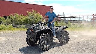 Polaris HighLifter 850 RJWC Exhaust SOUND and INSTALL