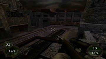 Return To Castle Wolfenstein Walkthrough Operation Resurrection - Part 25 ( Trainyards ) PS2