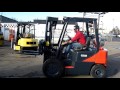 Western material handling forklift