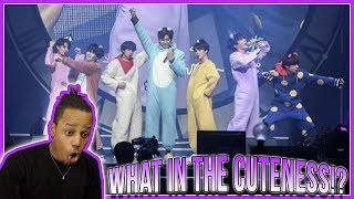 (BTS) BT21 Debut Stage - Anpanman (Prom Party) | Reaction!